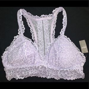 Racerback Lilac Bralette